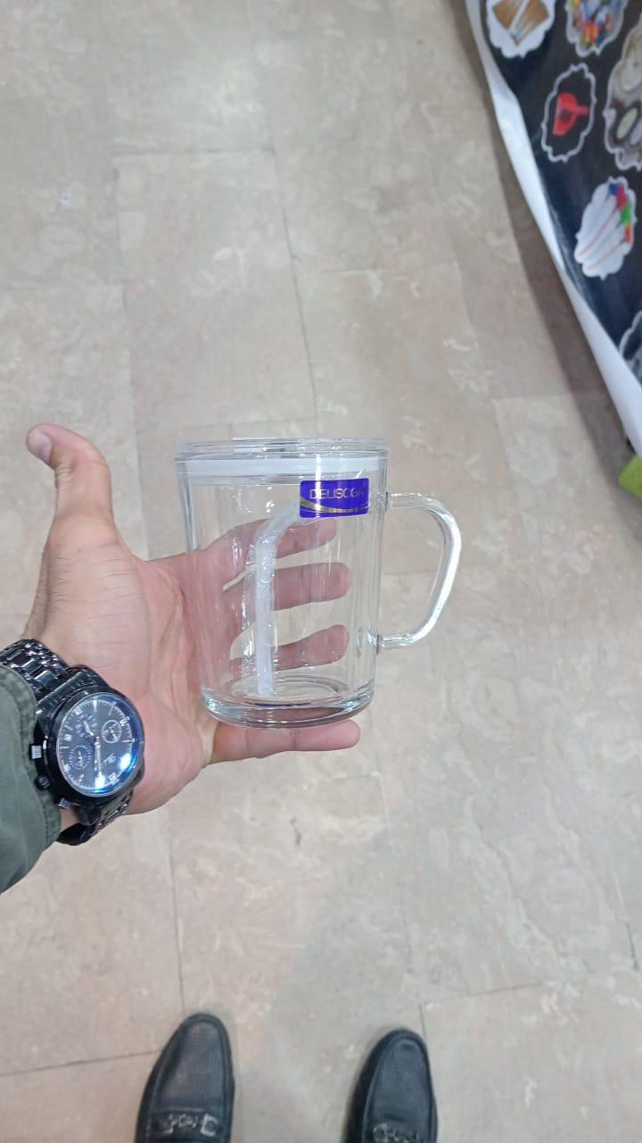 Luxury Bunny Lid Glass Cup – Cute Premium Tea & Coffee Mug With Silicone Grip